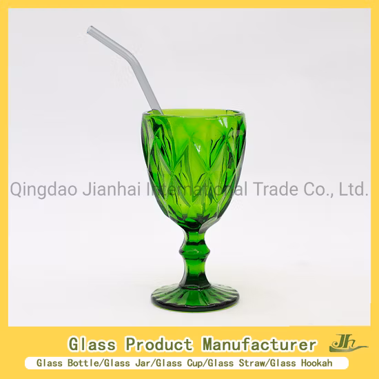 Canudo de vidro de borosilicato transparente colorido reutilizável ecológico em acessórios de bar, canudo de bebidas congeladas